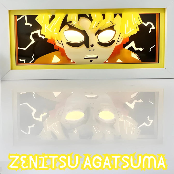 Anime Legends 3D Shadowbox Lamp - Lumime